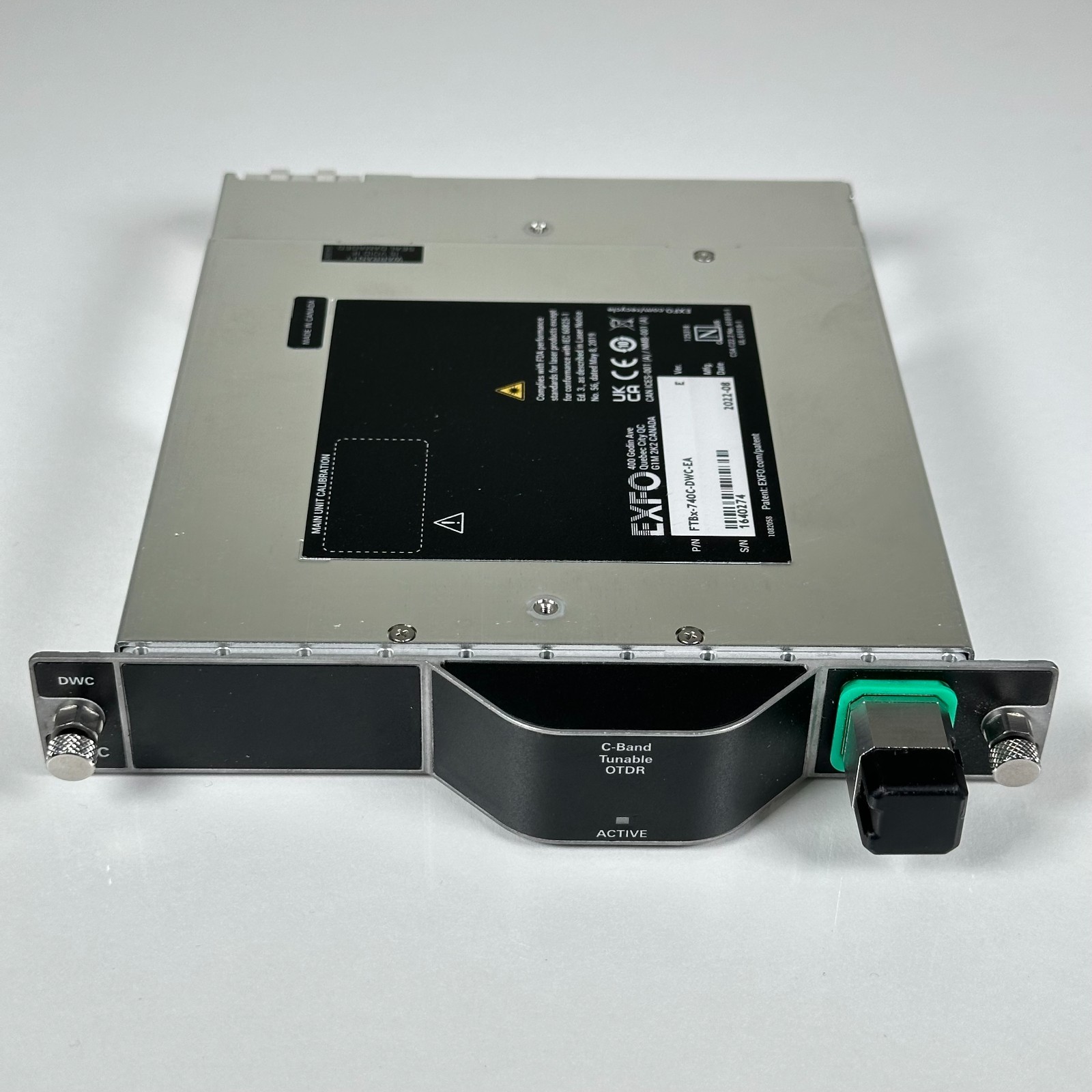 Exfo FTBx-740C-DWC-EA DWDM OTDR Module