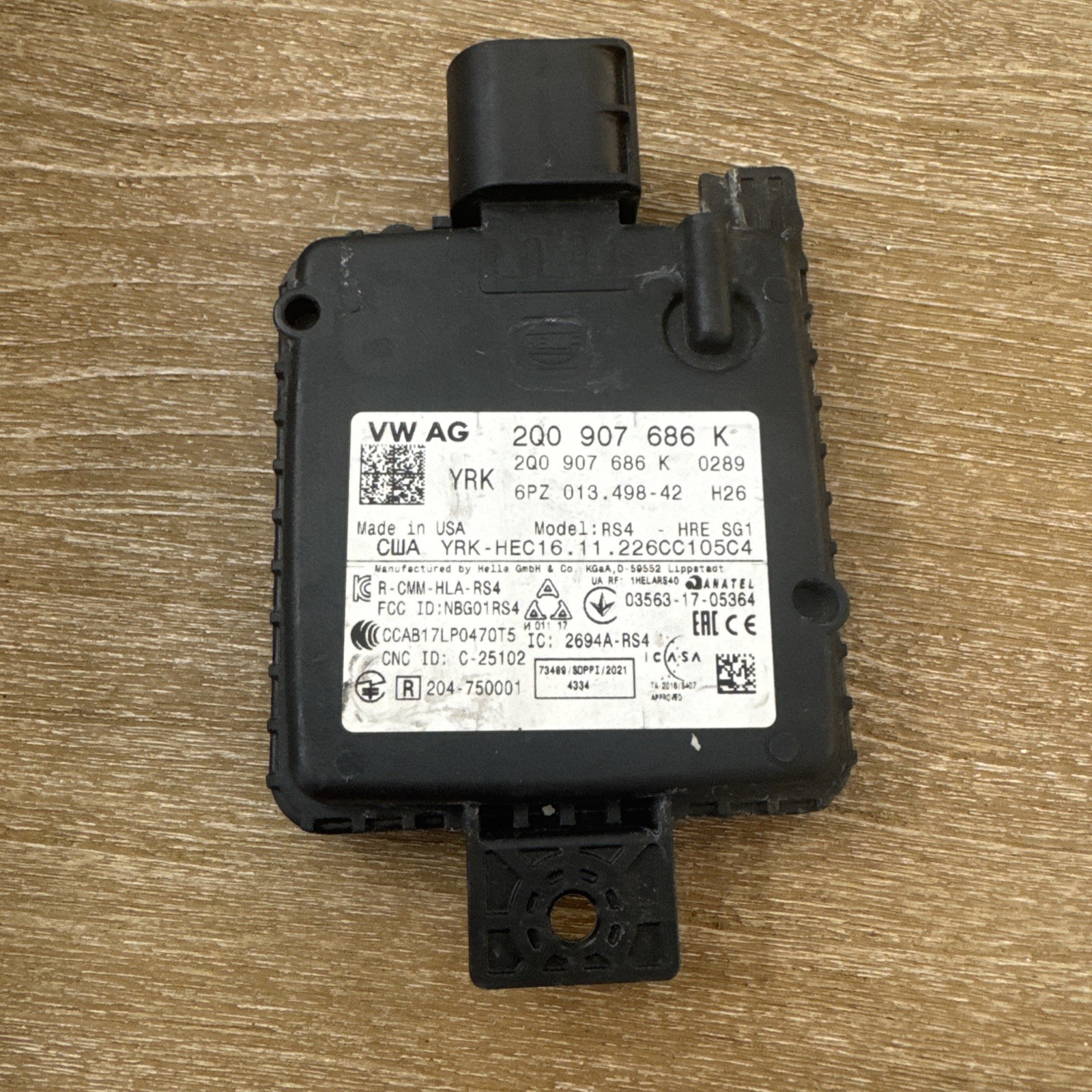 2023-2025 Volkswagen ID.4 RIGHT Blind Spot Sensor  2Q0-907-686-K  USED OEM