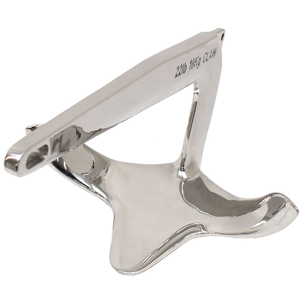 Lewmar Boat Claw Anchor 0058910 | 22lb / 10Kg Stainless Steel
