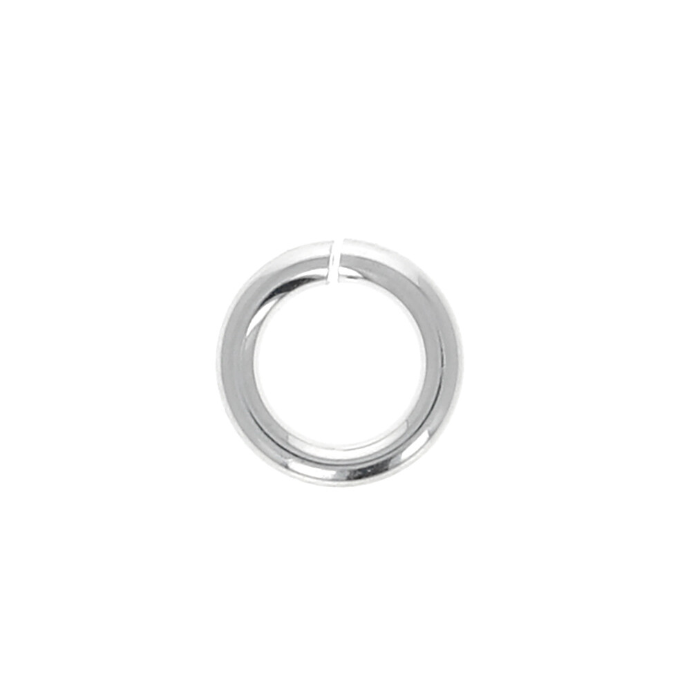 25pc, 7mm 16 Gauge, Open Jump Rings, Sterling Silver, Jump Rings, .925, Thick