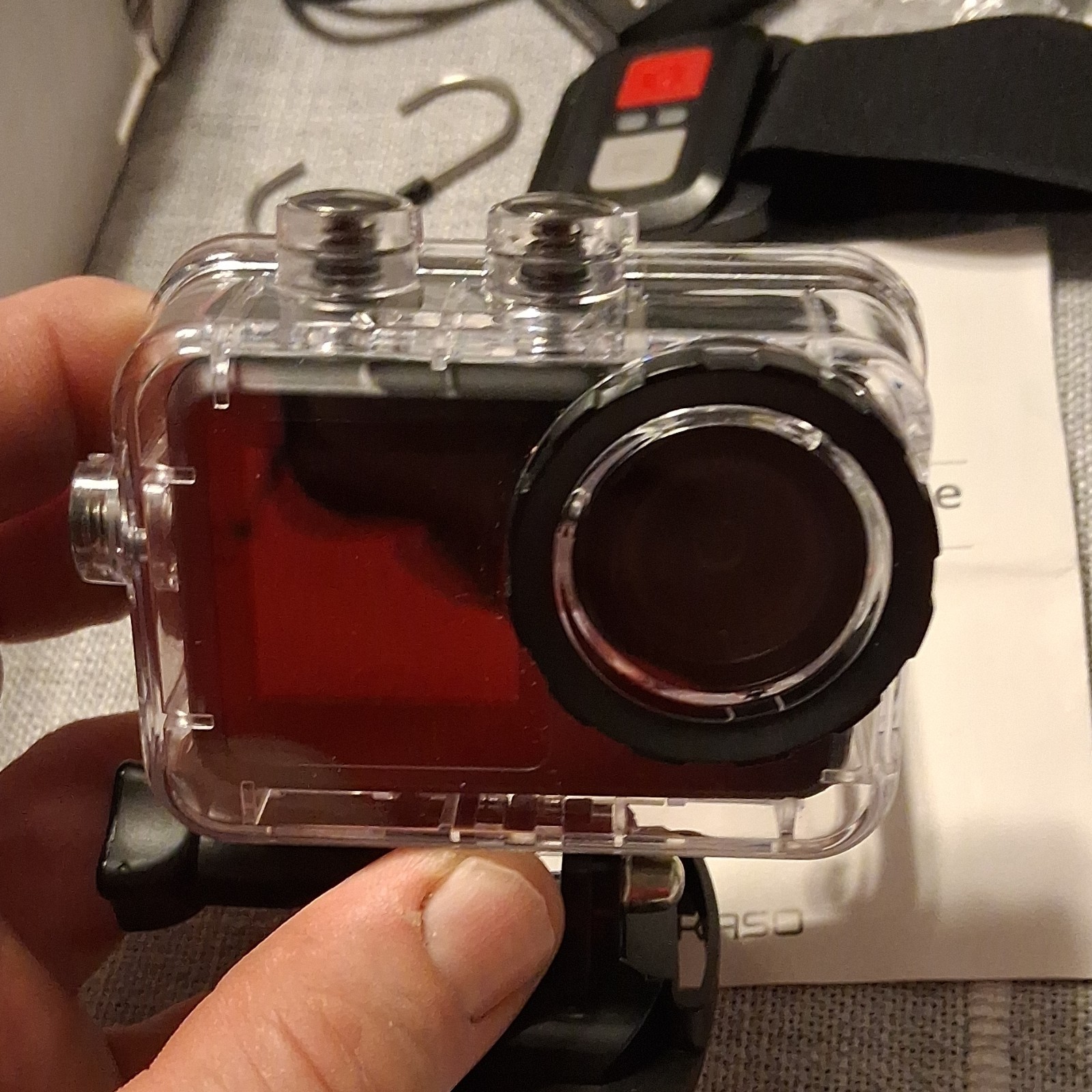AKASO Brave 7 LE Action Camera Bundle Waterproof Case Remote