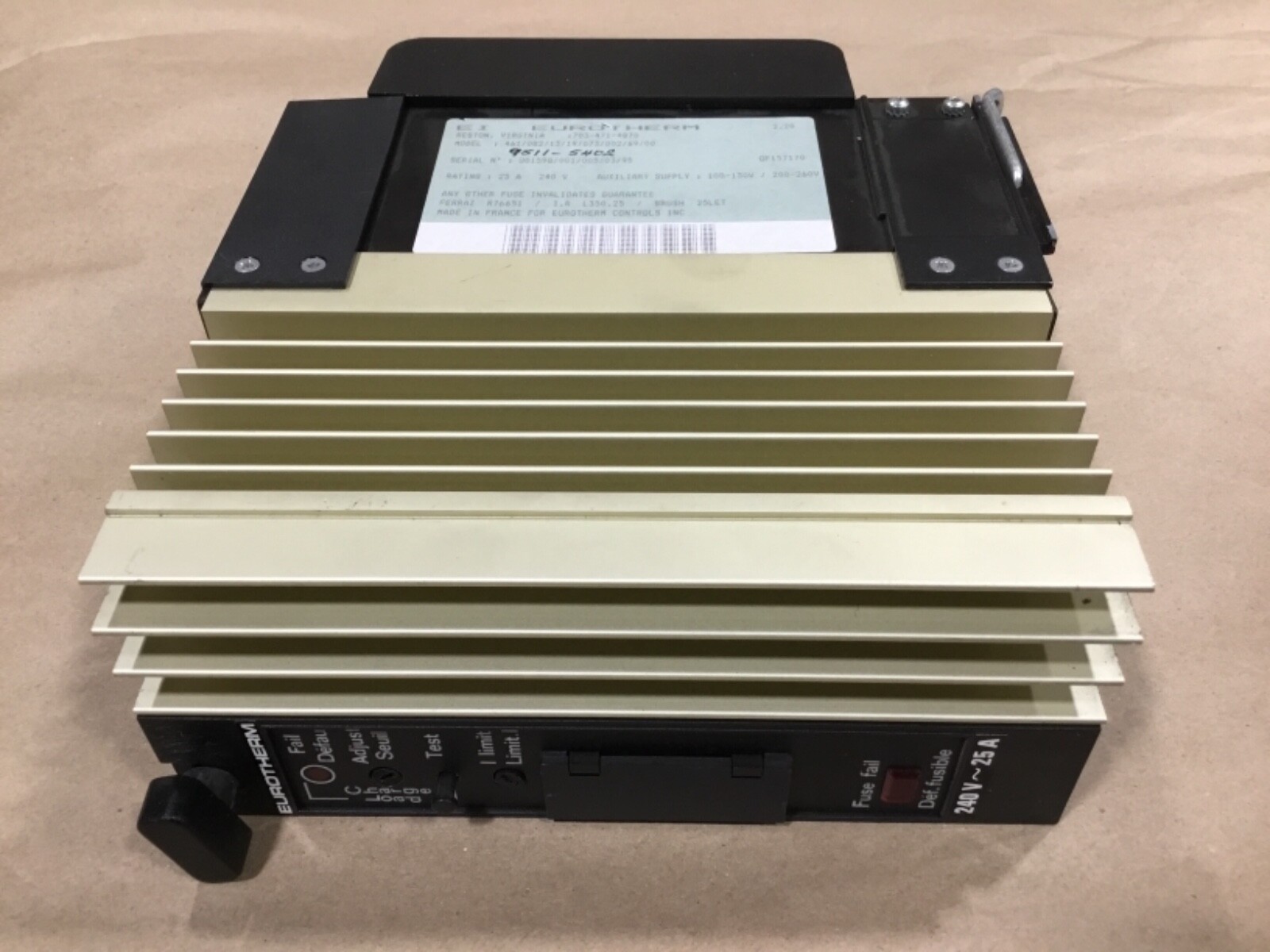 Eurotherm Controls 461/082/13/19/073/002/69/00 Control Unit #01G19RM