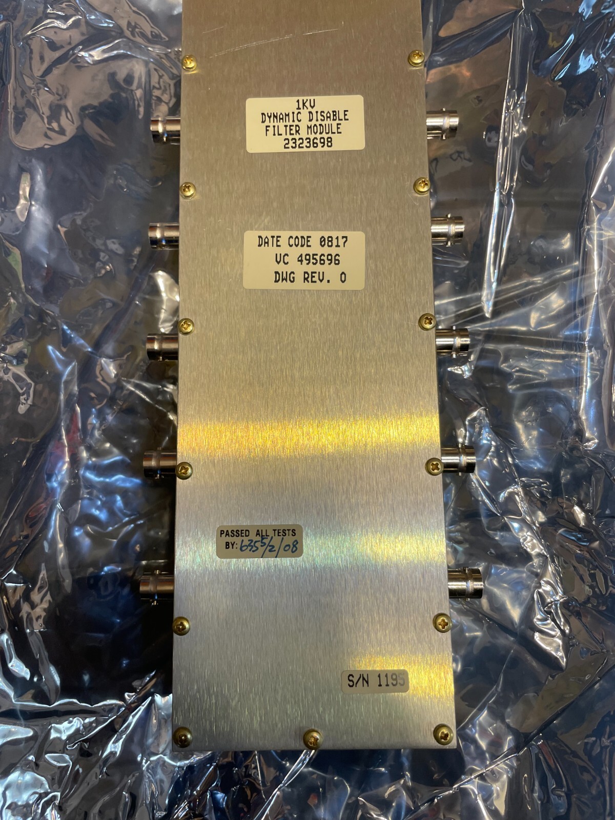 GE 5309197 MRI 1KV DYNAMIC FILTER MODULE