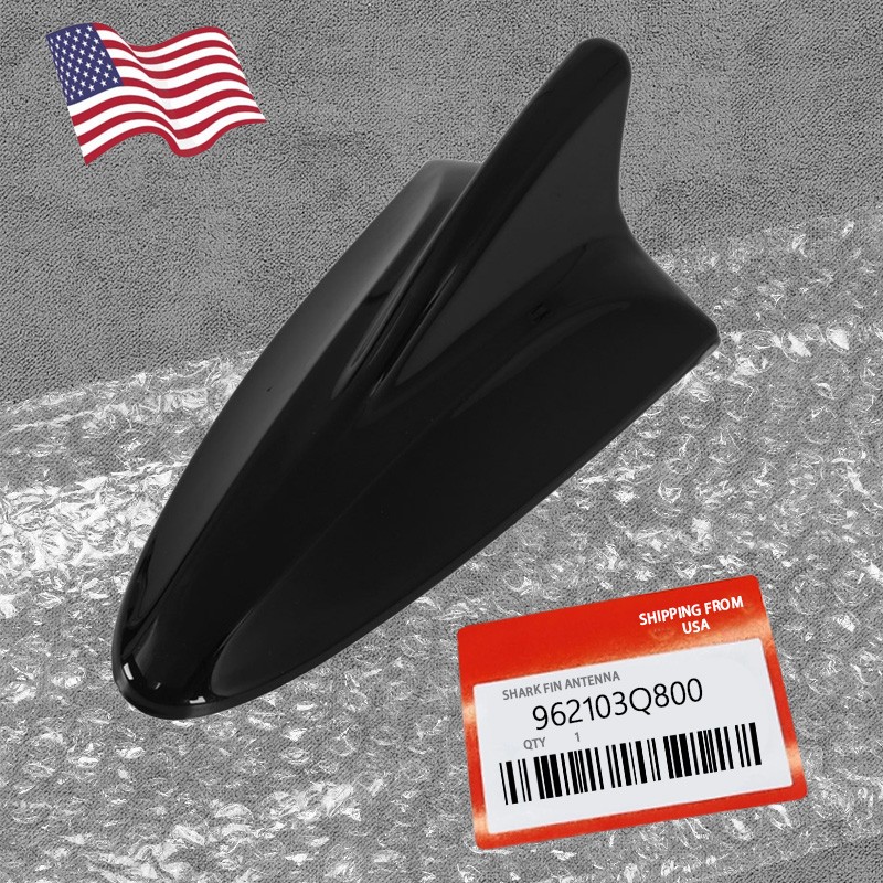 Black Shark Fin Antenna Cover AM/FM For Hyundai Sonata Sedan 2011~2014 with GPS
