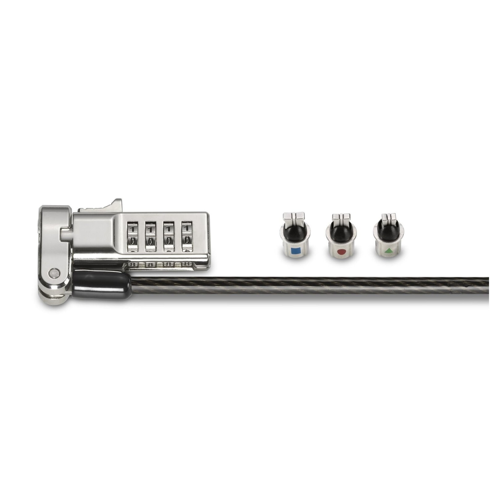Kensington Universal 3-in-1 Combination Laptop Lock, Computer Security Lockin...
