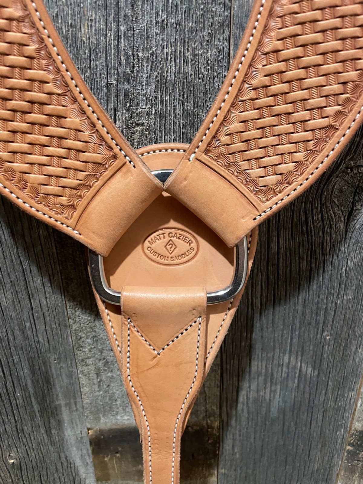 Hermann Oak Basket Pulling Breast Collar