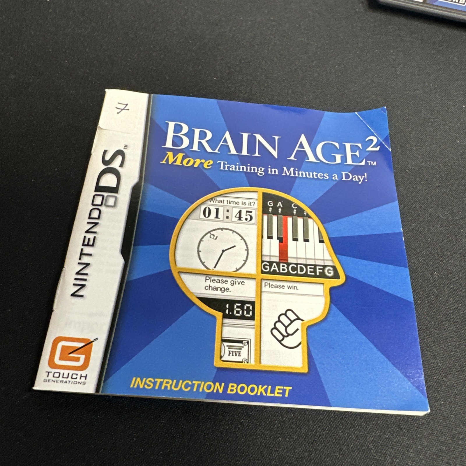 Nintendo, DS, Brain Age 2: More Training In Minutes A Day