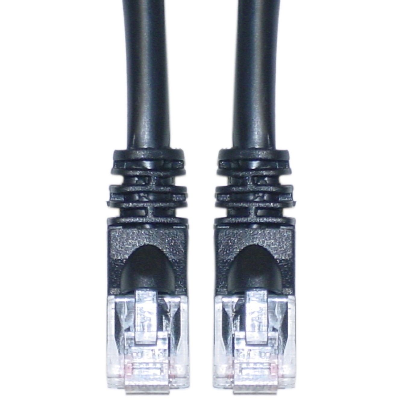 3ft Cat5e Black Ethernet Patch Cable, Snagless/Molded Boot  10X6-02203