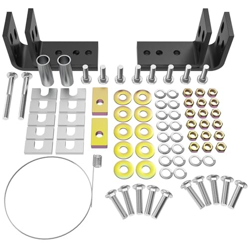 Universal Installation Kit w/Hardware and Brackets Compatible with 5th Wheel