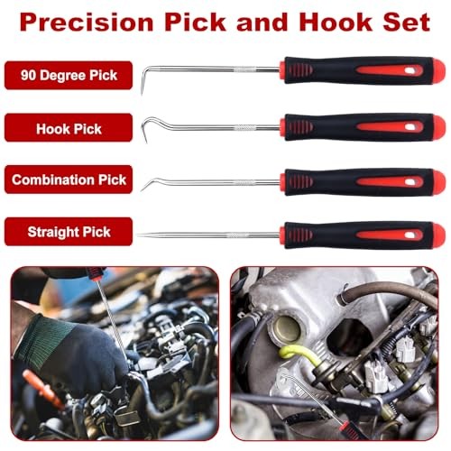 9 Pcs Auto Trim Removal Tool Set - Plastic Pry Tool Kit, Car Door Panel Window