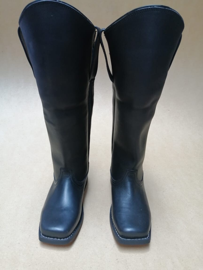 Civil War Cavalry Boots sizes available 5-16 handmade genuine leather long boot