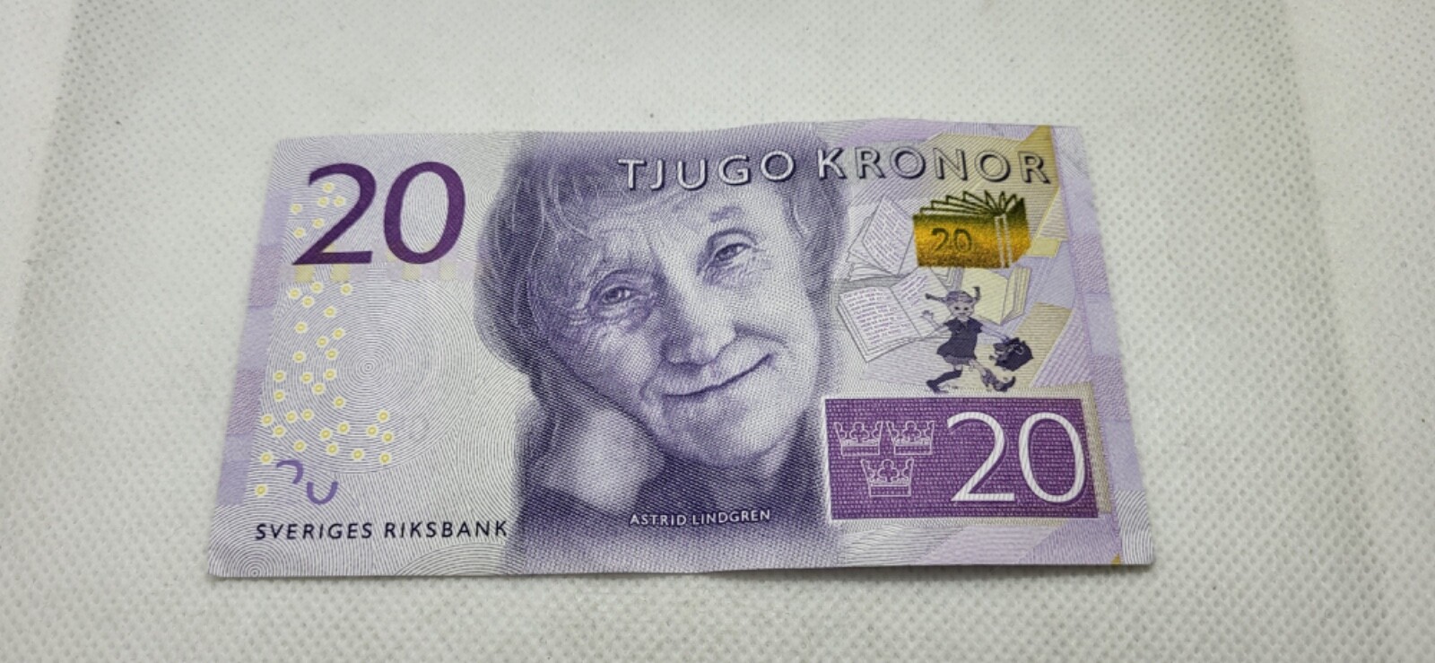 20 Kronor Banknote - 2015 - Sweden - G/VG Condition
