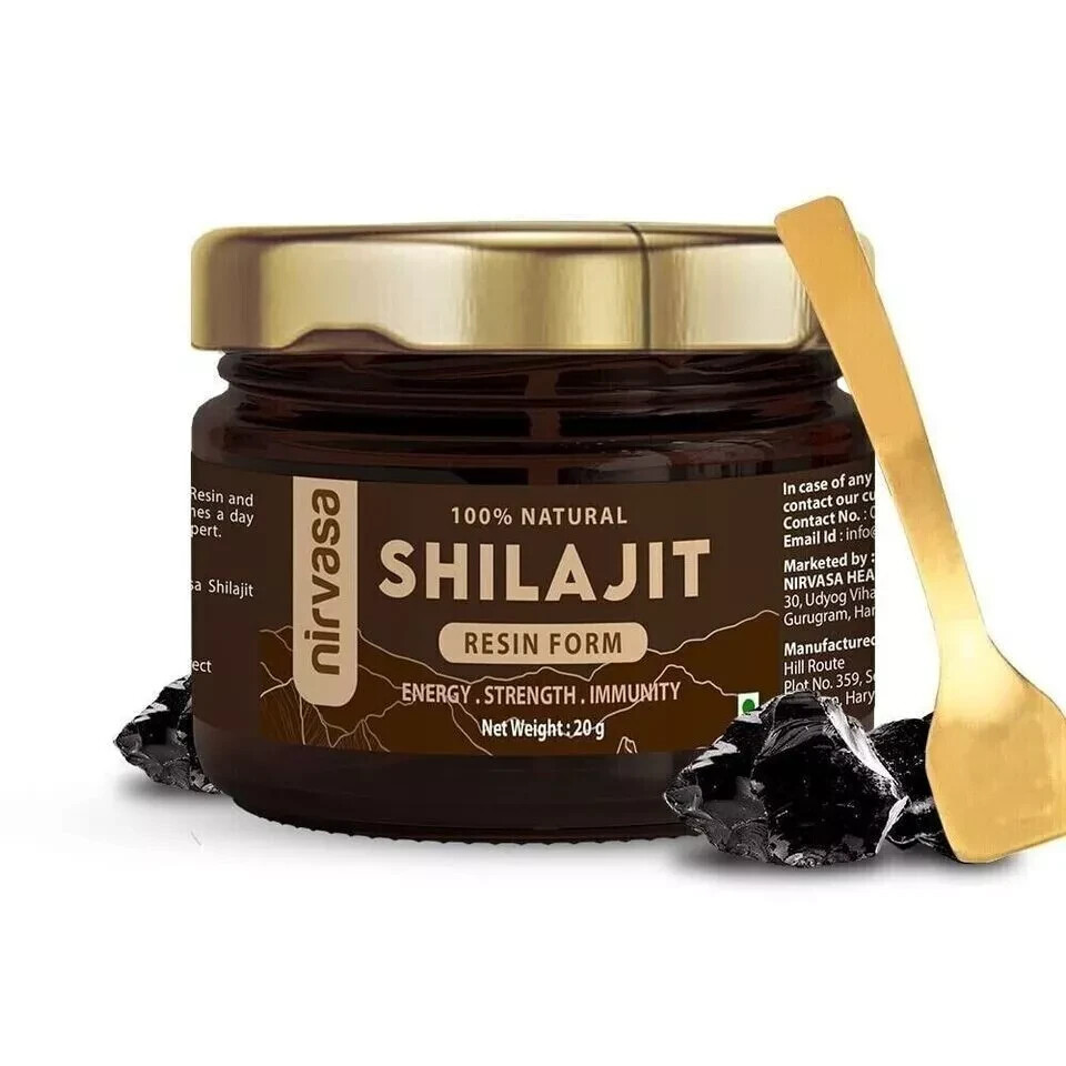 Pure Himalayan Shilajit / Shilajeet Soft Resin 70% Fulvic Acid Extreme Potent