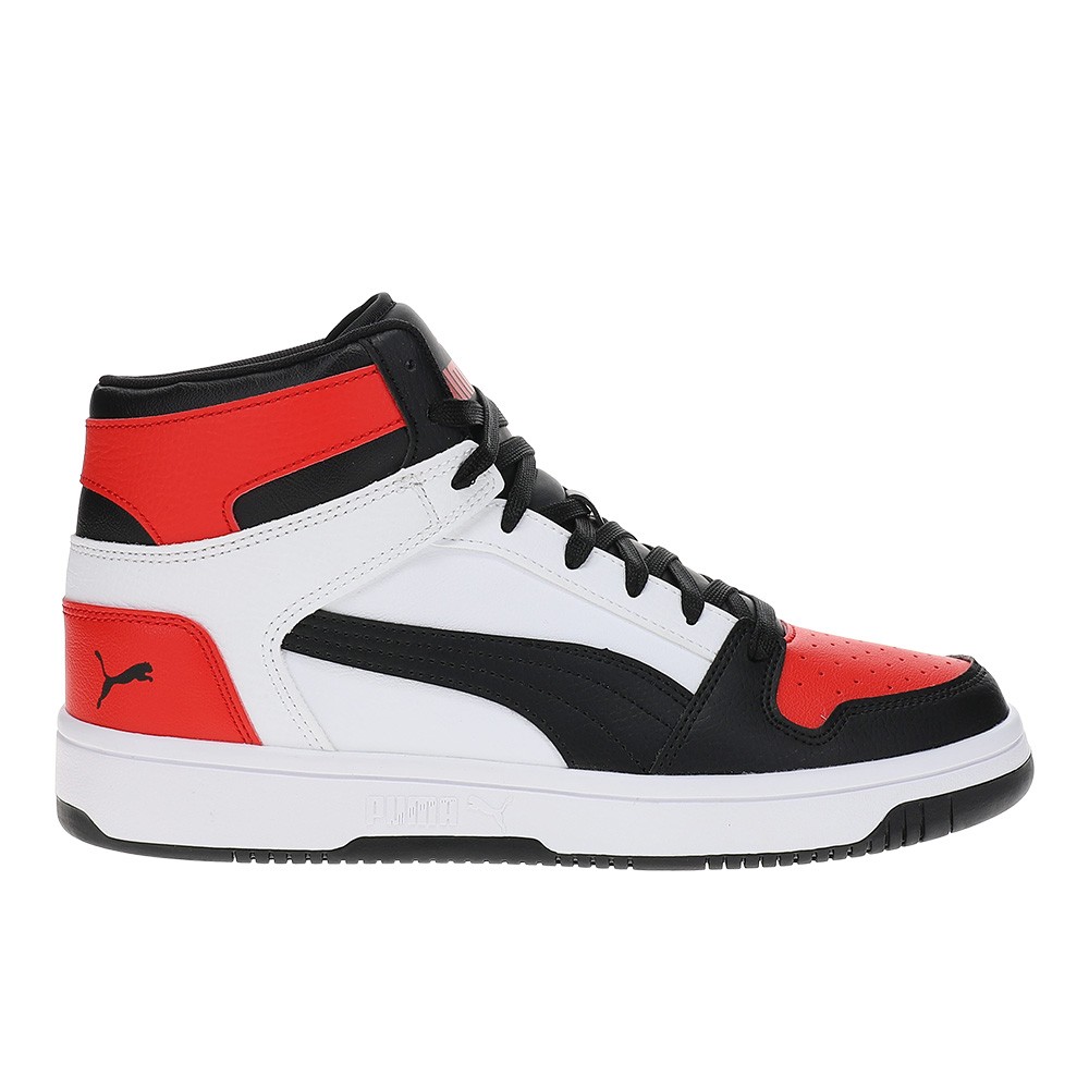 PUMA Rebound Layup Rcl High Top  Mens White Sneakers Casual Shoes 40196415
