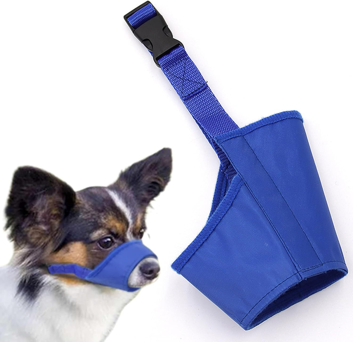 Dog Muzzle,Soft, Anti-Biting, Barking and Chewing, Adjustable, Breathable, Water
