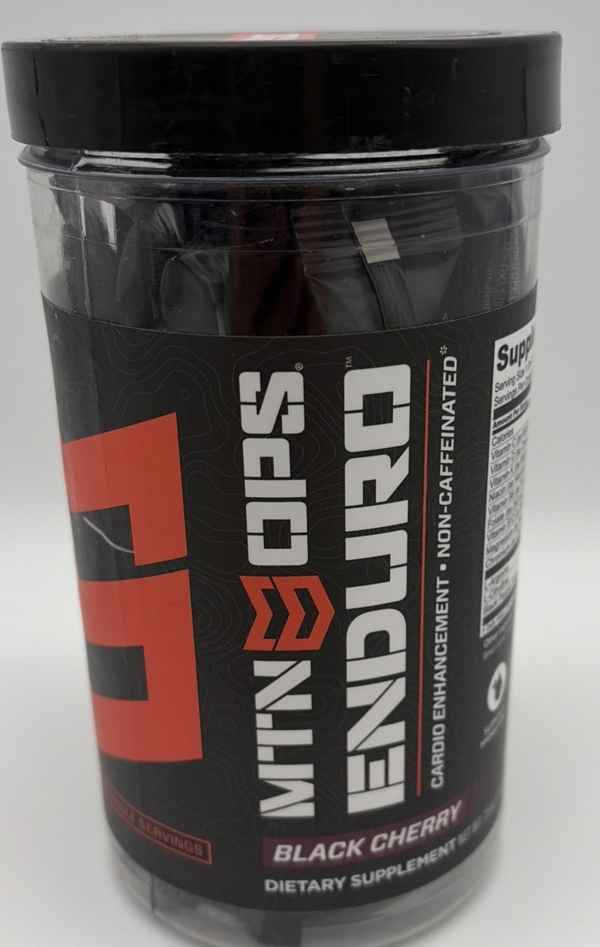 MTN OPS Enduro Cardio Enhancement Black Cherry Trail Packs 11 Ct.