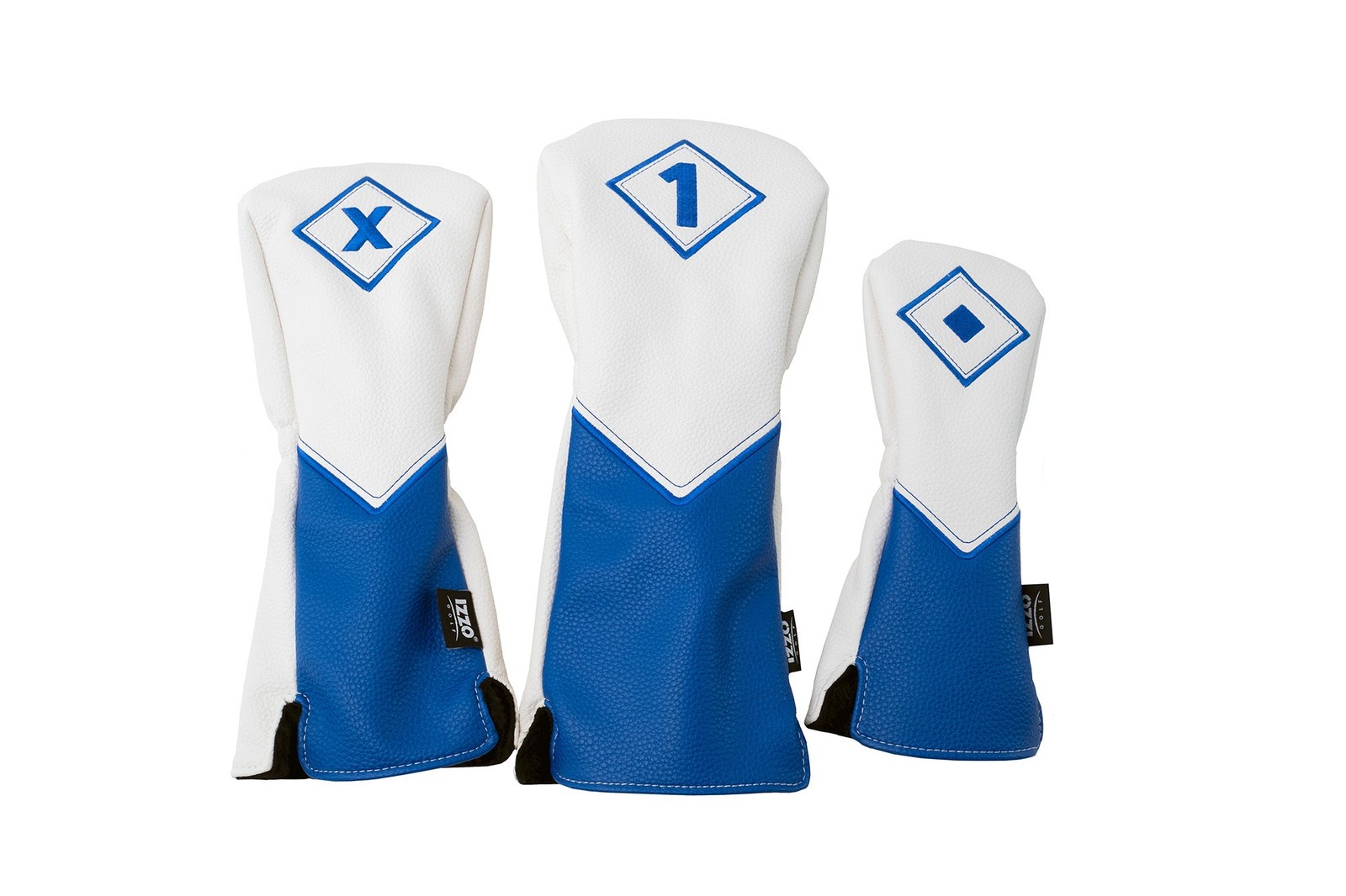 Izzo Golf Premium Soft PU Leather Golf Headcovers