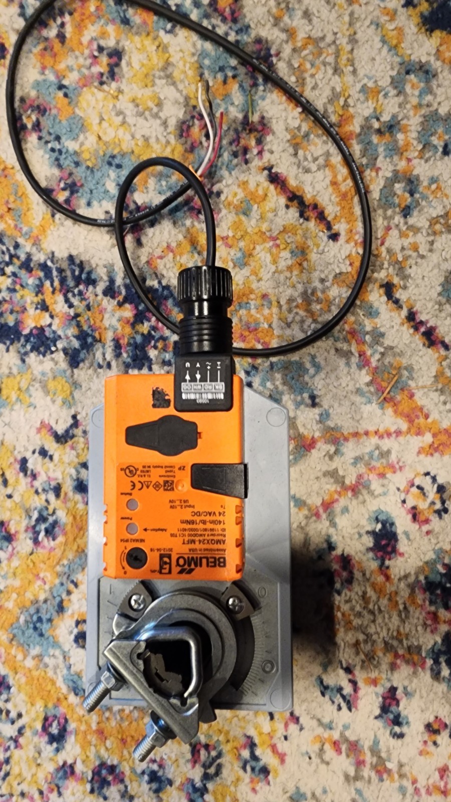 BELIMO AMQX24-MFT Actuator 24 Volt Used In Good Condition
