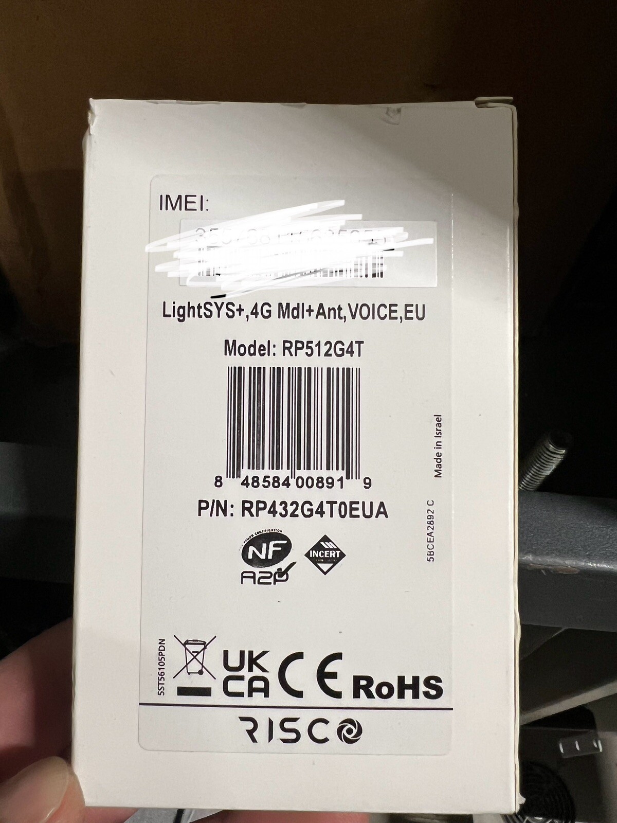 ✅ RP512G4 RISK PLUG-IN MODULE 4G