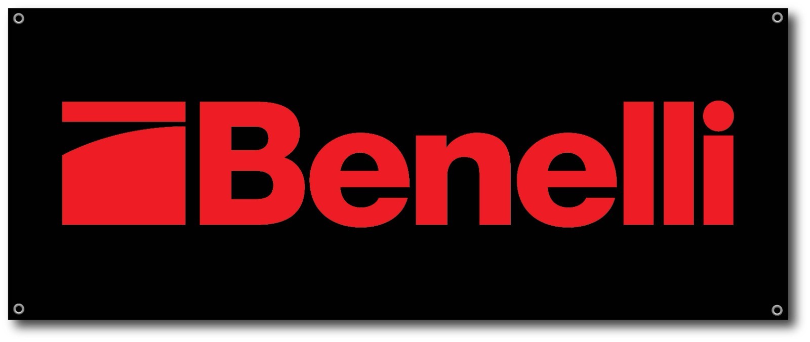 Benelli Firearms 5ft x 2ft Vinyl Banner Gun Room Mancave Wall Decor