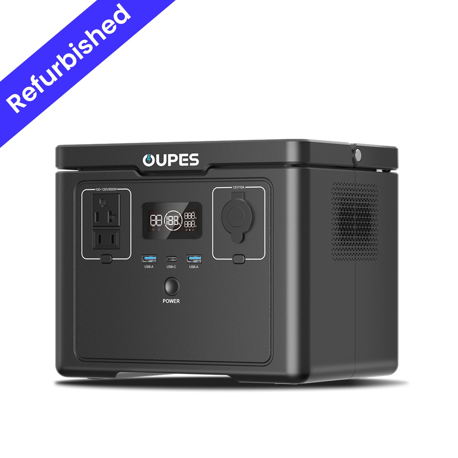 OUPES Exodus 600 Plus Portable Power Station 600W 512Wh LFP Solar Generator