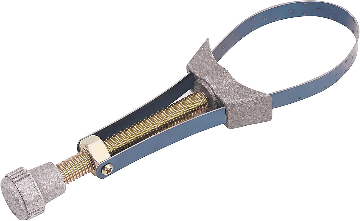 Adjustable Oil Filter Strap Wrench for Cars and Motorcycles - Universal Tool