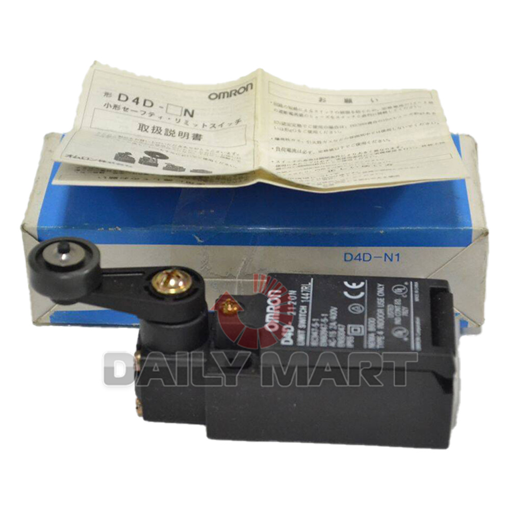 New In Box OMRON D4D-2120N Limit Switch