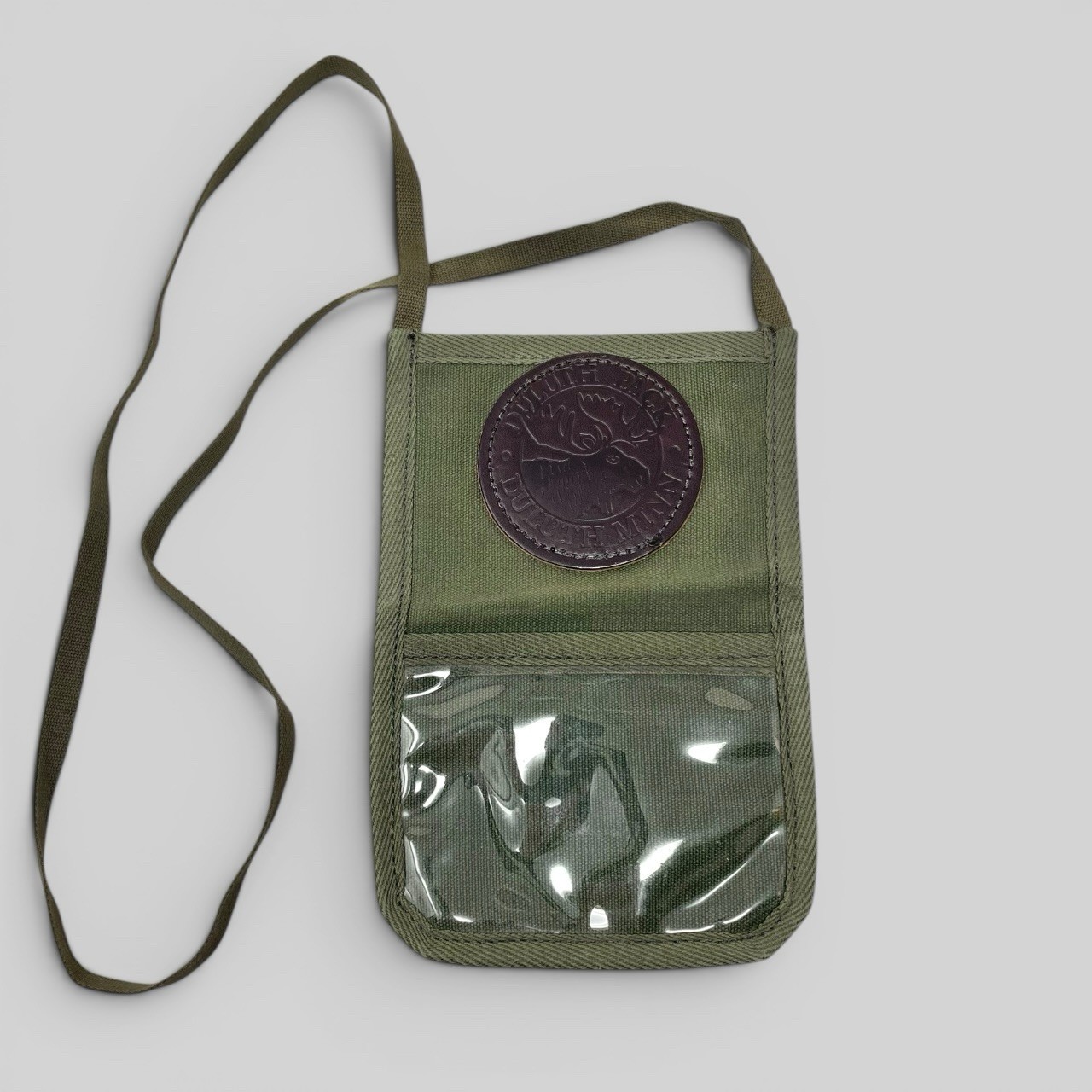 Duluth Pack Neck Wallet Lanyard Pouch Camping Travel Gorpcore Army Green USA