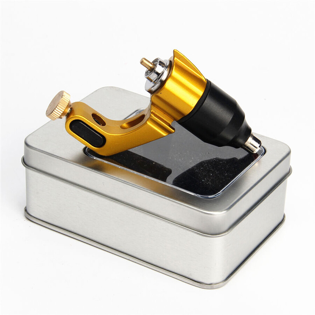 Professional Alloy Rotary Tattoo Machine Gun Shader Liner Supply Gold
