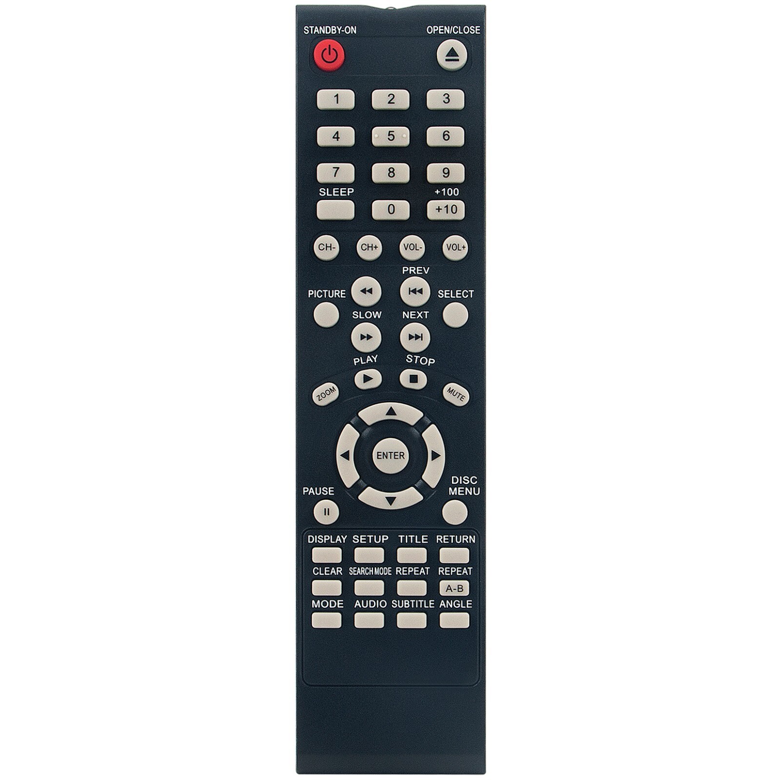 NE219UD Replace Remote for Magnavox TV DVD MWC13D5 MWC13D5A MWC13D5DF MSD520FF