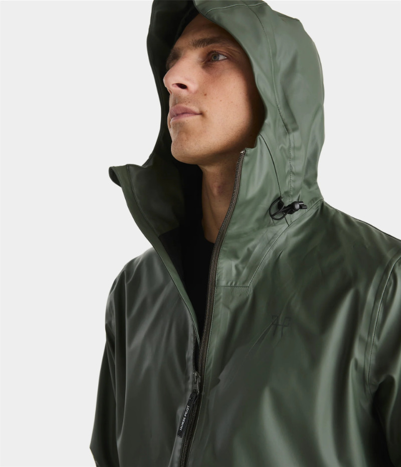 Horse Pilot Men's Short Rain Tech Jacket
