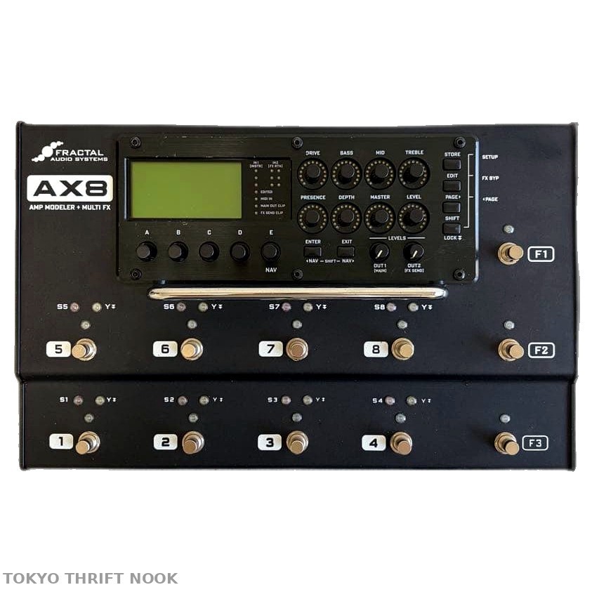[Good] Fractal Audio Systems AX8 Amp Modeler Multi Effects Floor Processor Unit