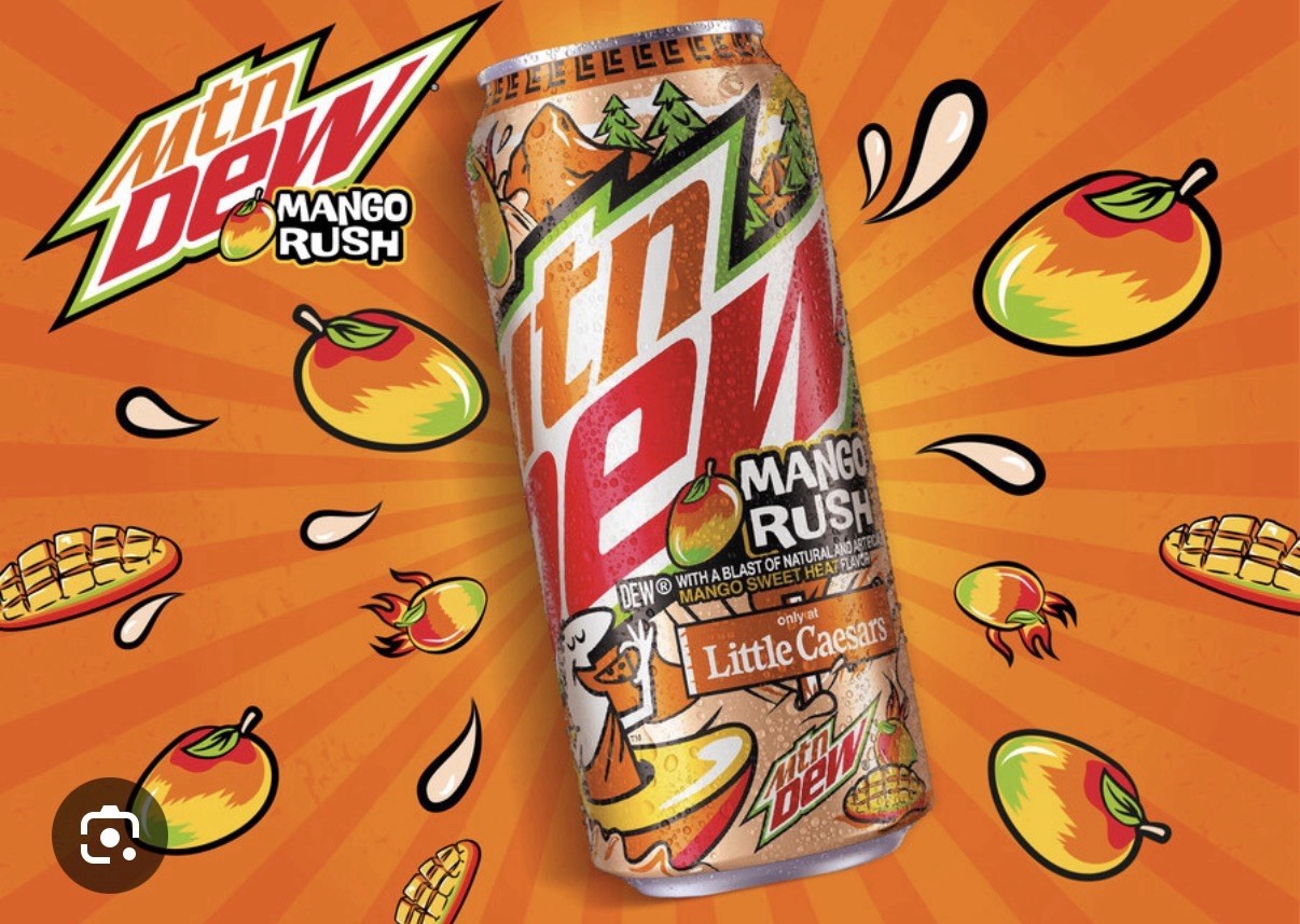 Mountain Dew Mango Rush