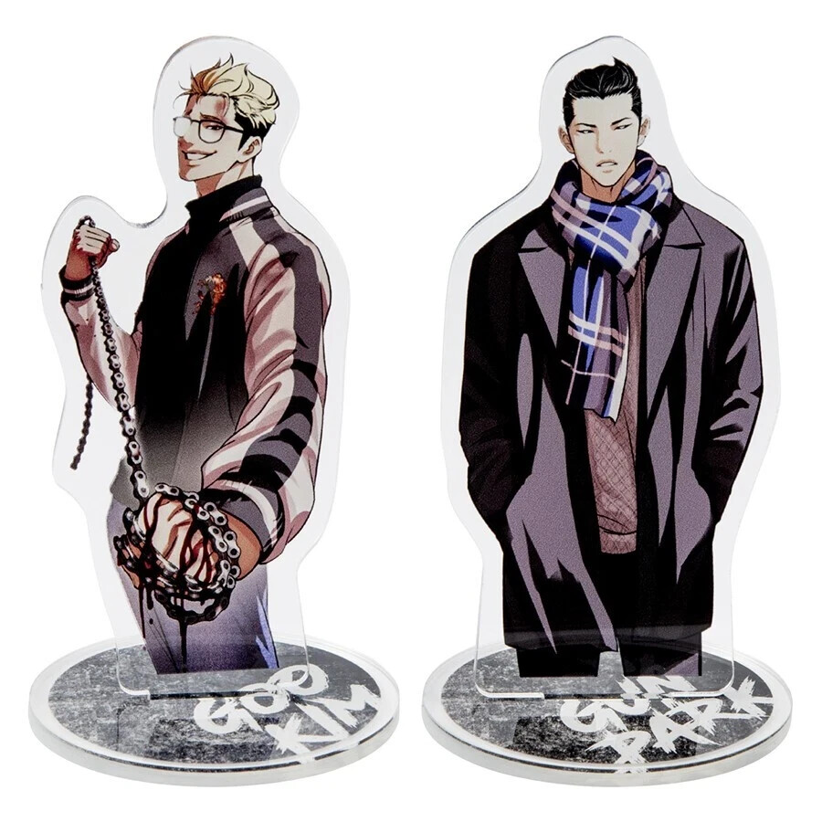 LOOKISM OFFICIAL GOODS UPPER BODY ACRYLIC STAND[GOO KIM/GUN PARK]  Korea Webtoon