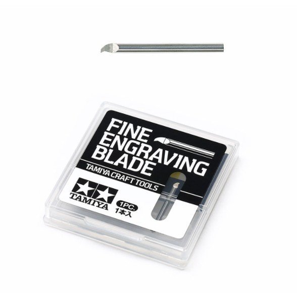 Tamiya 74138 0.5mm Fine Engraving Blade Model Carving Modeling Craft Tools