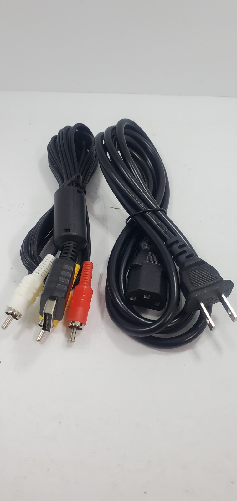 USA SELLER Sony PlayStation 3 PS3 Fat Bundle Power Cord & Av Cable