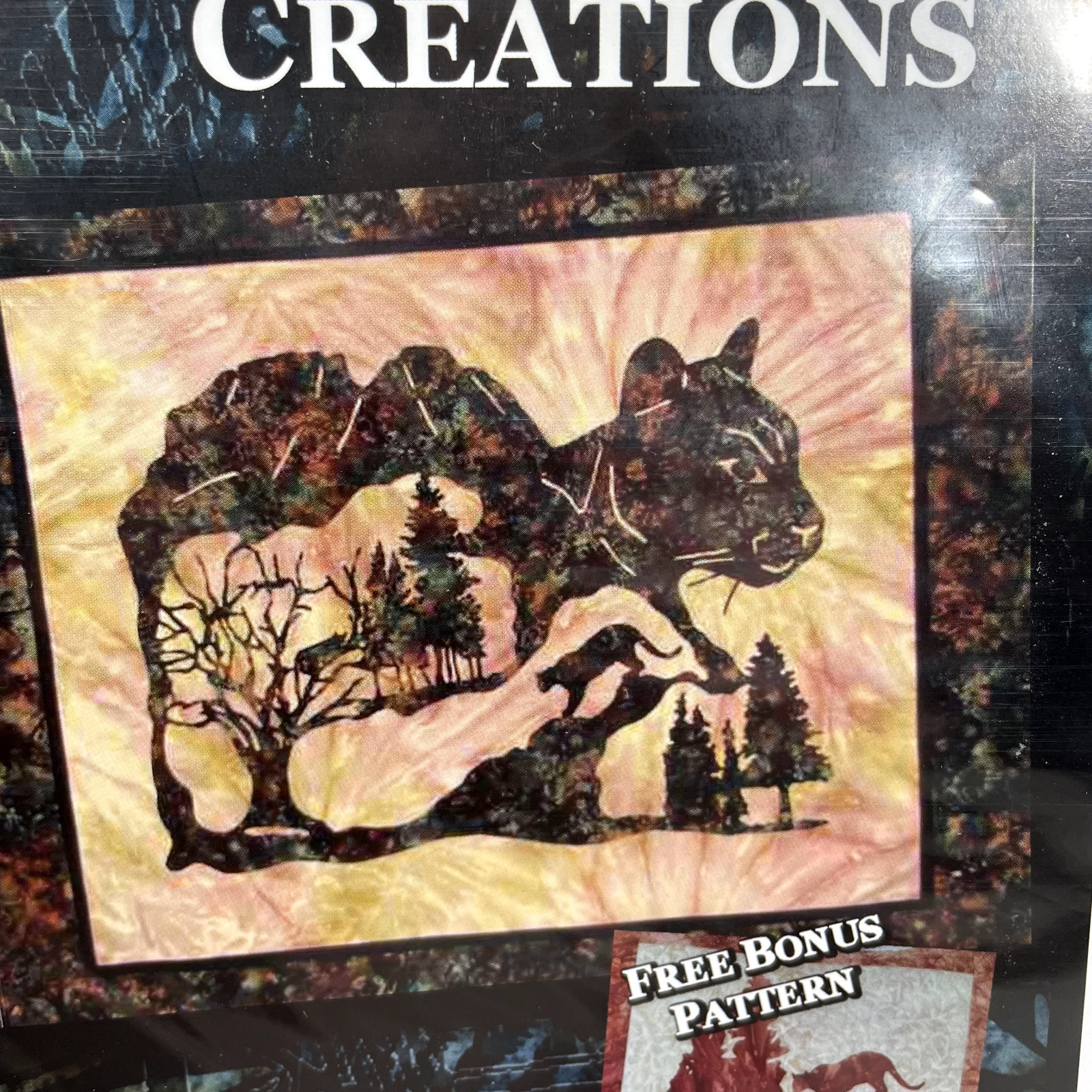 ' Cougar Ridge 'Quilt Pattern Plus Bonus Pattern by Willow Bend Creations New