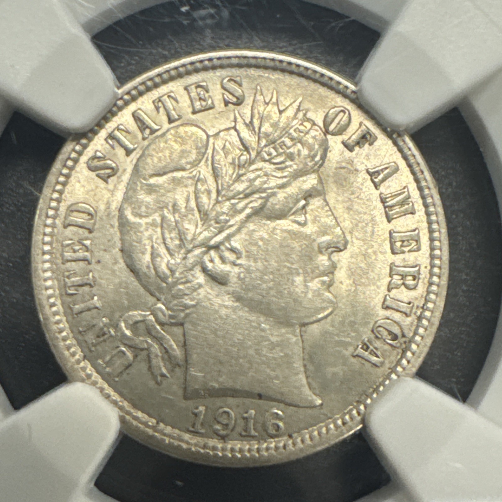 1916 Barber Dime NGC MS62 Uncirculated