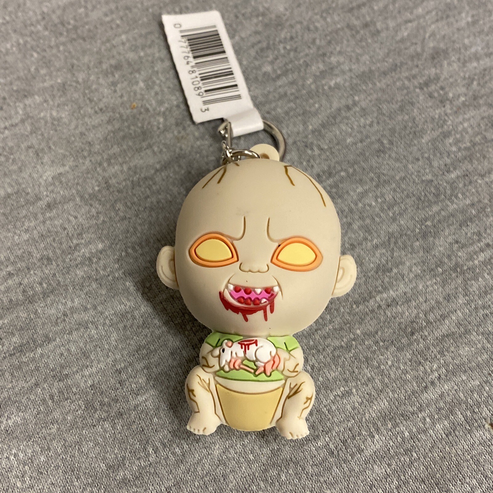 Spirit Halloween Zombie Baby Figural Bag Clip Keychain Wretched Ralphie