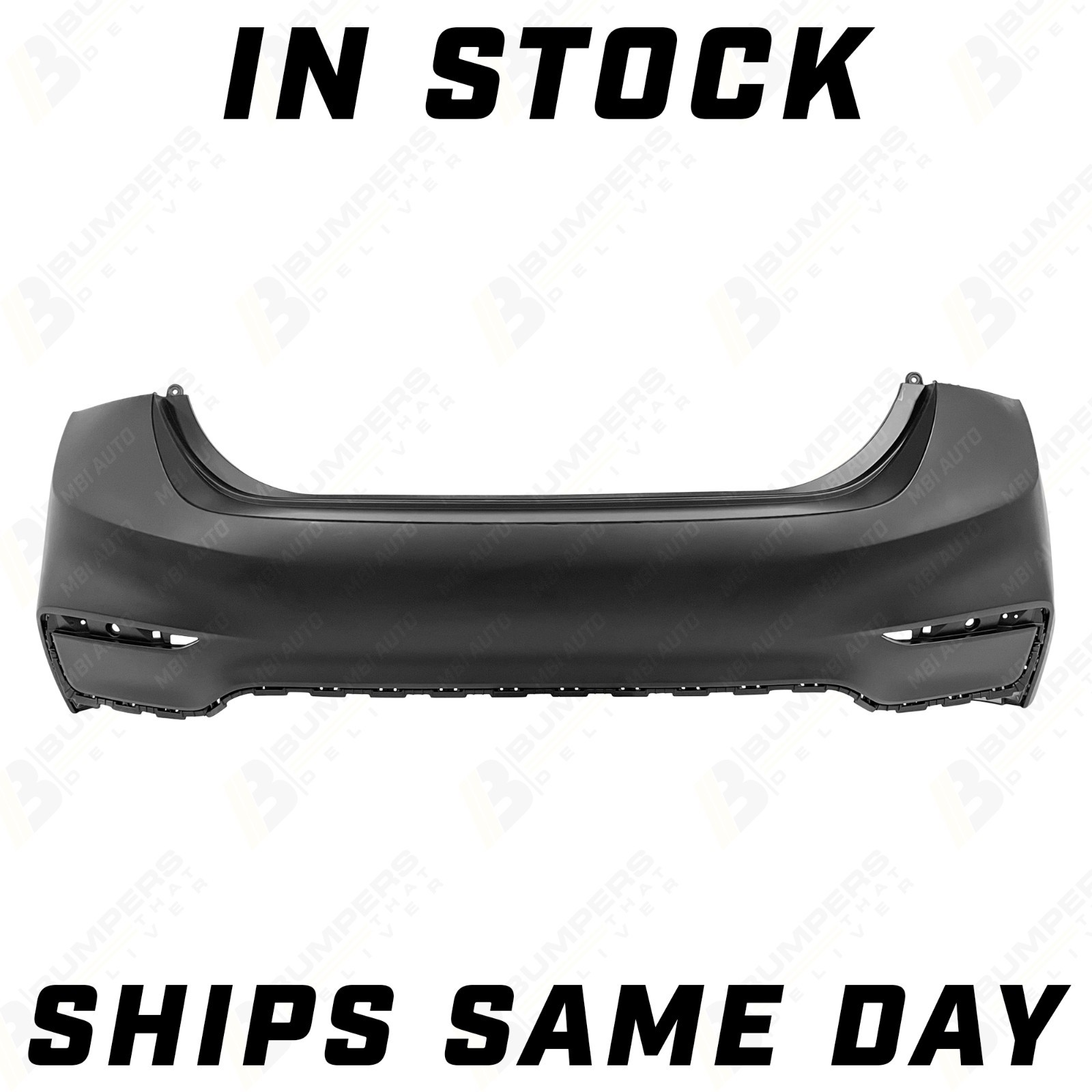 NEW Primered - Rear Bumper Cover Fascia for 2018-2022 Hyundai Accent Sedan 18-22