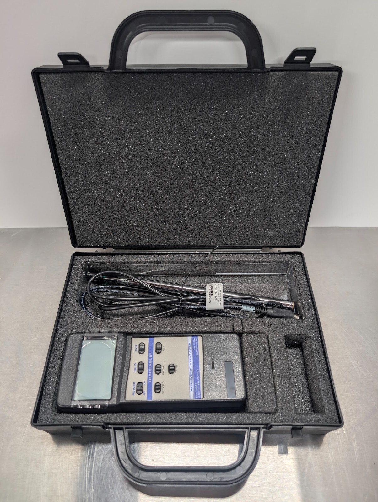 NEW - OPEN BOX | Traceable Digi Sense Hot Wire Anemometer Thermometer
