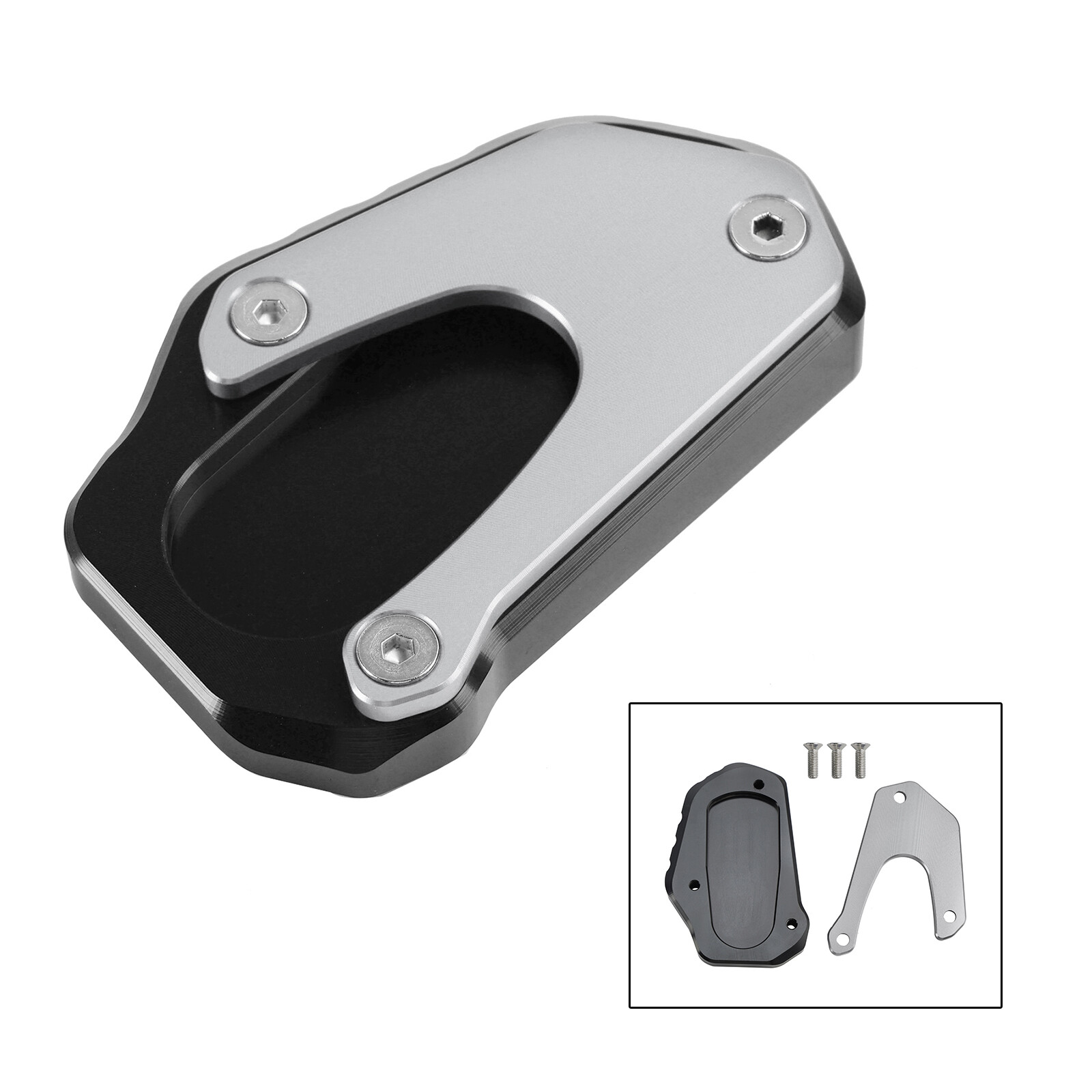 Kickstand Enlarge Plate Pad for Suzuki V-Strom DL1050XT 2020-2023 TI US