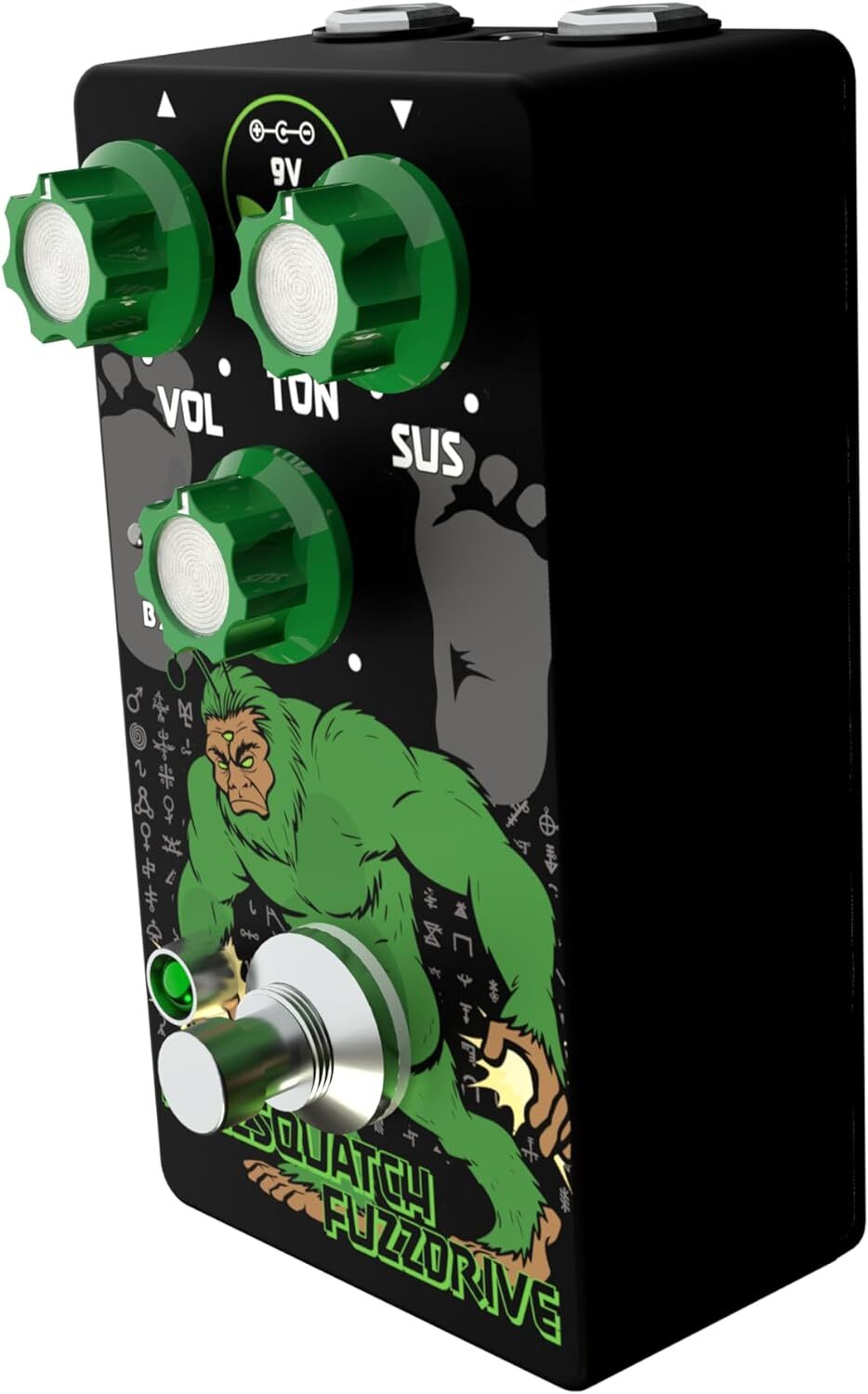Fuzzsquatch Fuzzdrive - Op-Amp Fuzz Effects Pedal FREE SHIPPING