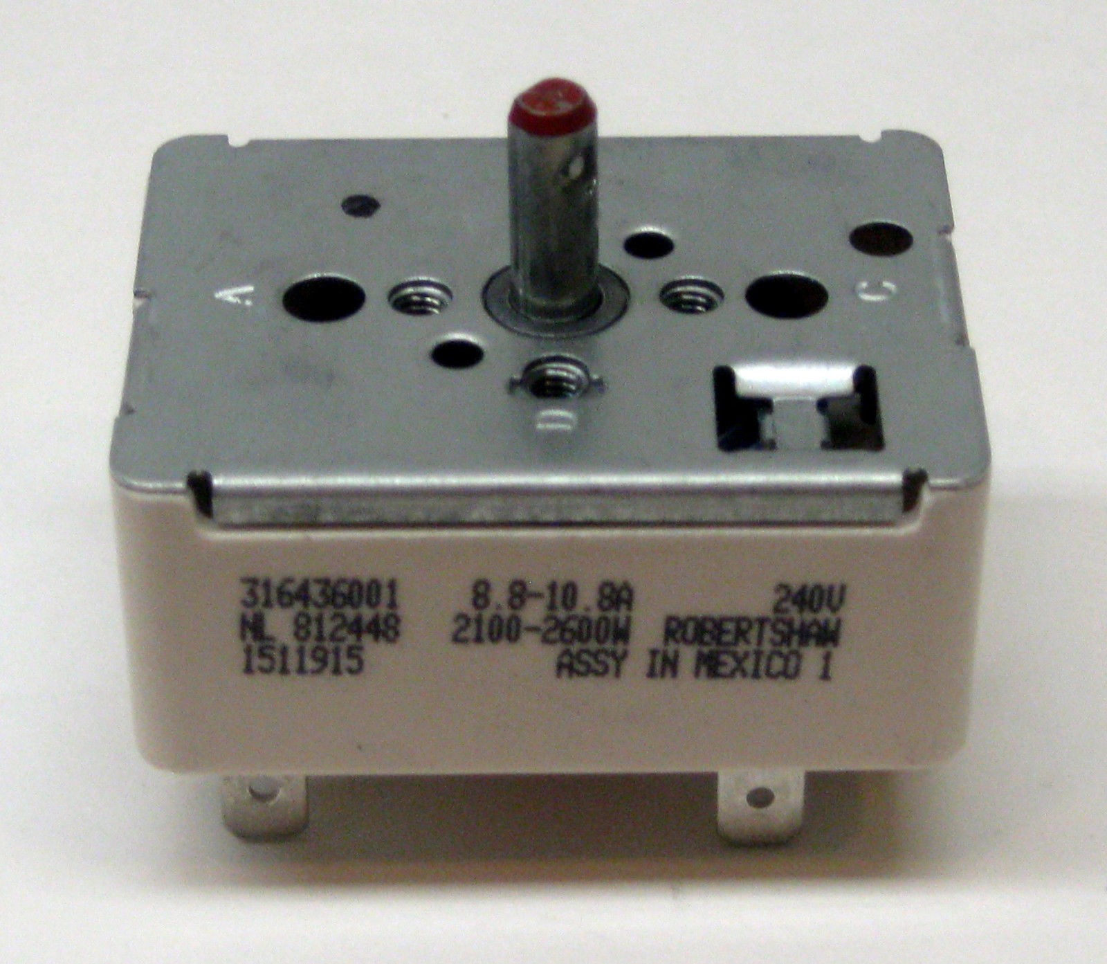 316436001 Surface Burner Infinite Switch Fits Frigidaire Kenmore Tappen