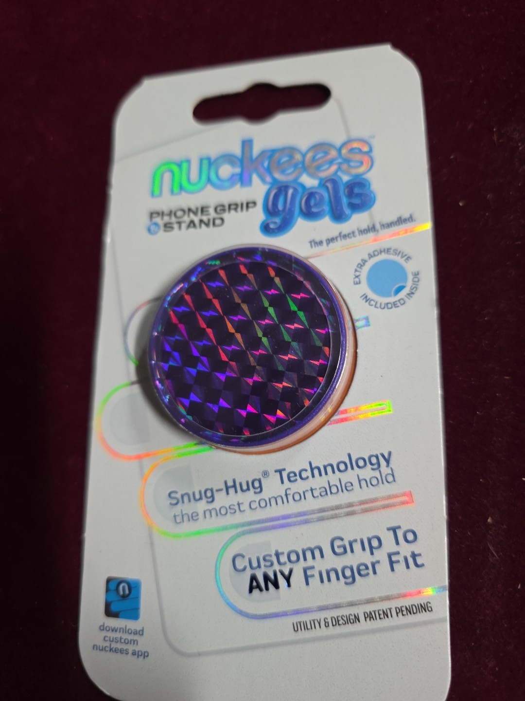 Nuckees Gels Phone Grip Stand