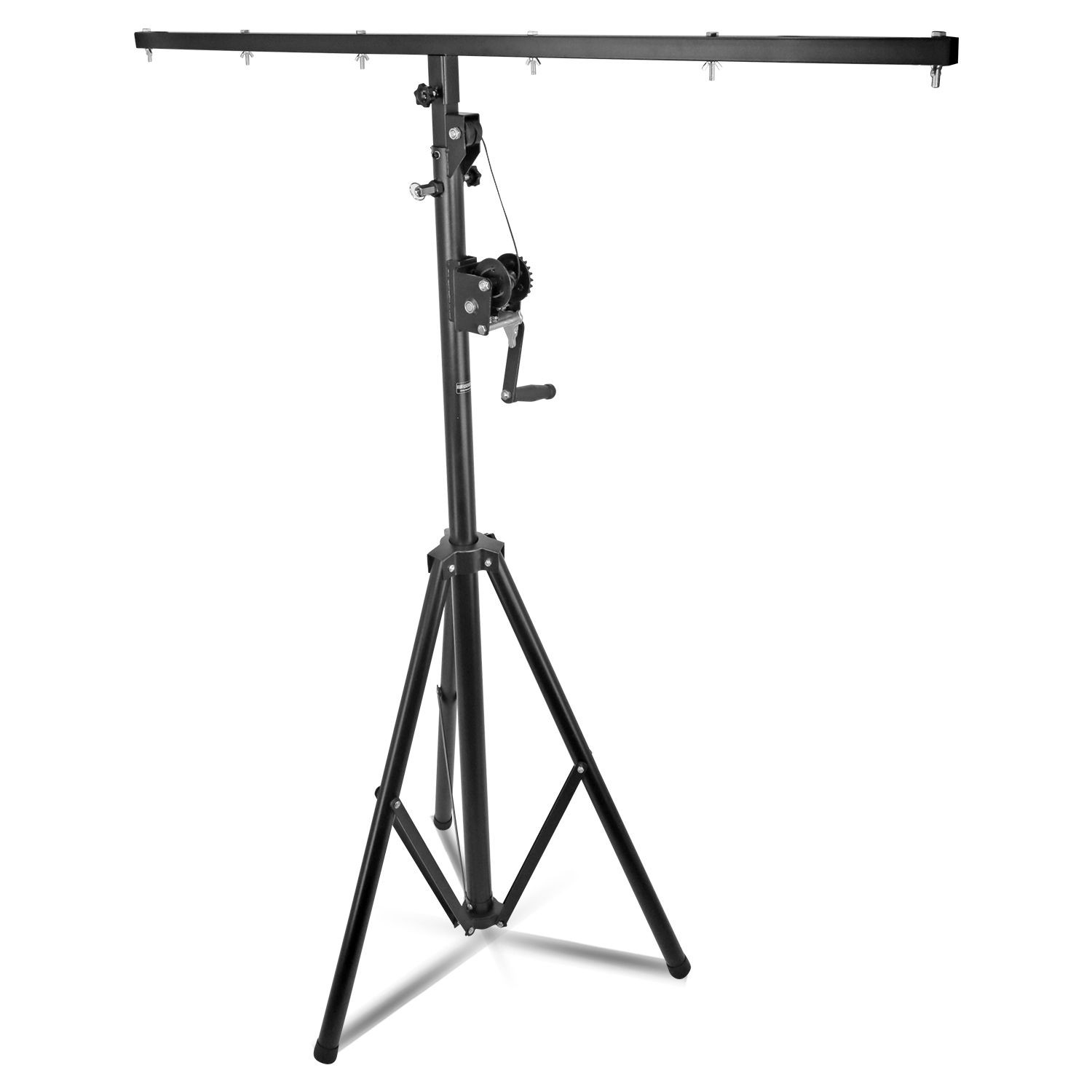 DJ Light Stand Crank 65.5-111" Adjustable Tripod T-Bar LS120