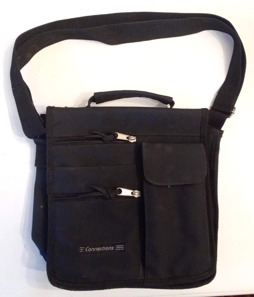 Connections Multpurpose Case Cross Body Messenger Bag Adjustable Shoulder Strap