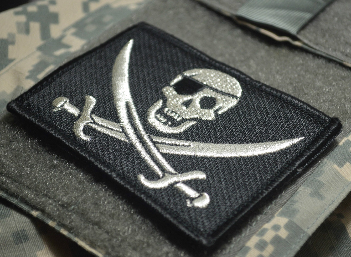 KANDAHA WHACKER USMC FORCE RECOND SP OPS OPERATOR SSI: 3-Wise Trunk Monkey X 2