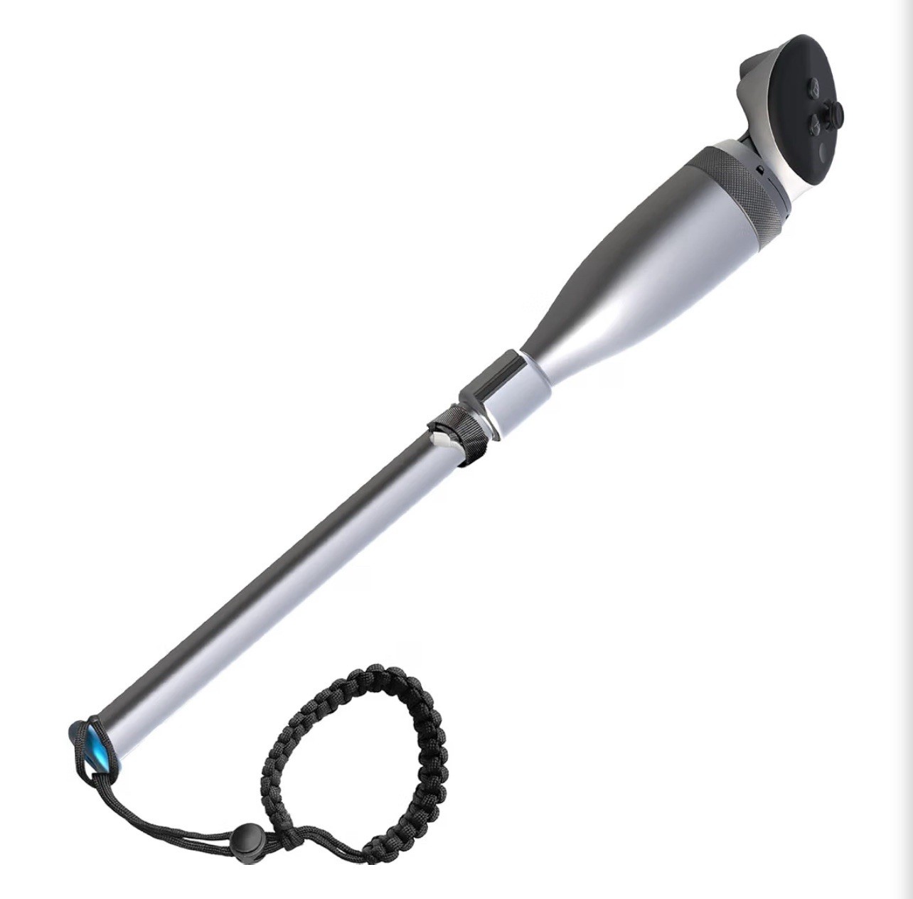 Weighted VR Baseball Bat Attachment for Meta Quest 3s/3/2/Pro - Aluminum Short