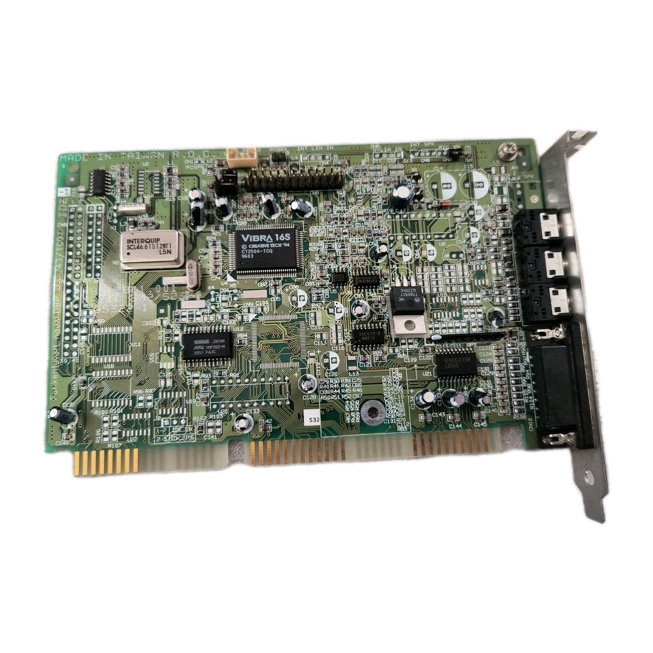 VINTAGE MAGIC S32 S23 VIBRA 16S 16 BIT ISA SOUND CARD 48.15801.001 IPLS32 MXB13